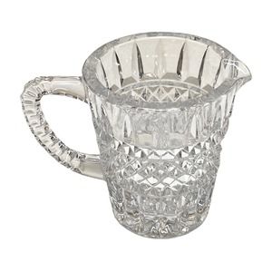 Small Vintage Glass Creamer Pitcher
